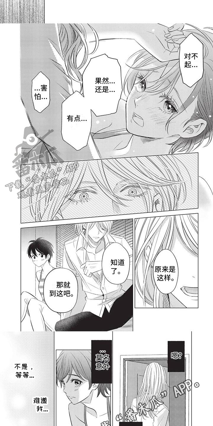 《关于那个男人》漫画最新章节第12章：心动免费下拉式在线观看章节第【2】张图片