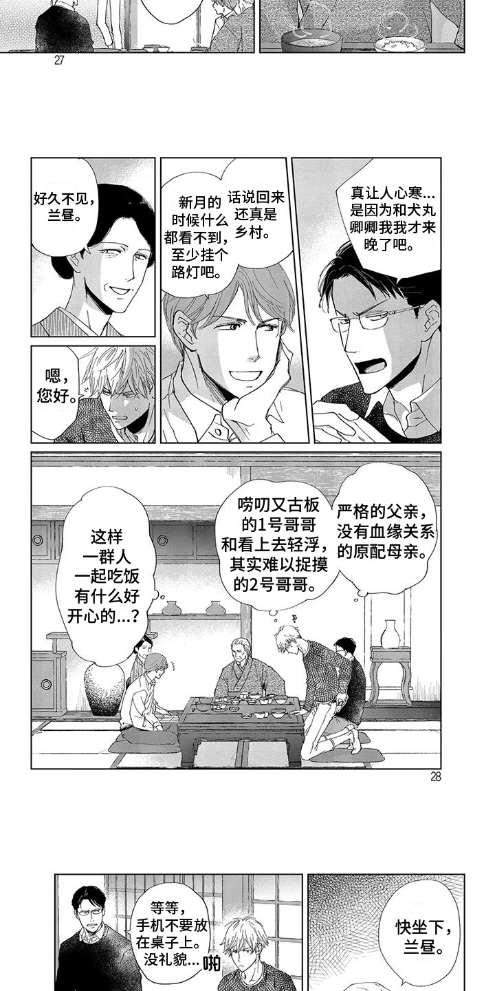 《爱在月亮下》漫画最新章节第3章：家族联姻免费下拉式在线观看章节第【6】张图片