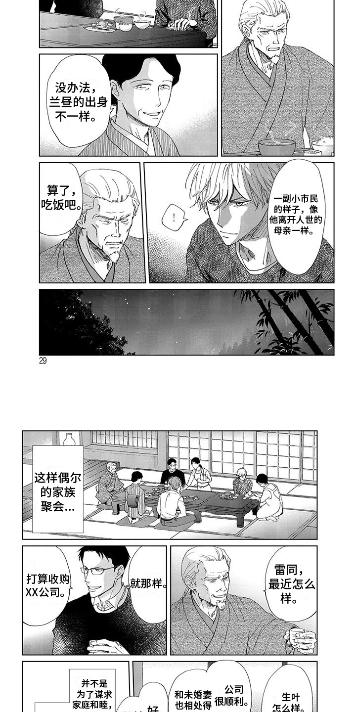 《爱在月亮下》漫画最新章节第3章：家族联姻免费下拉式在线观看章节第【5】张图片