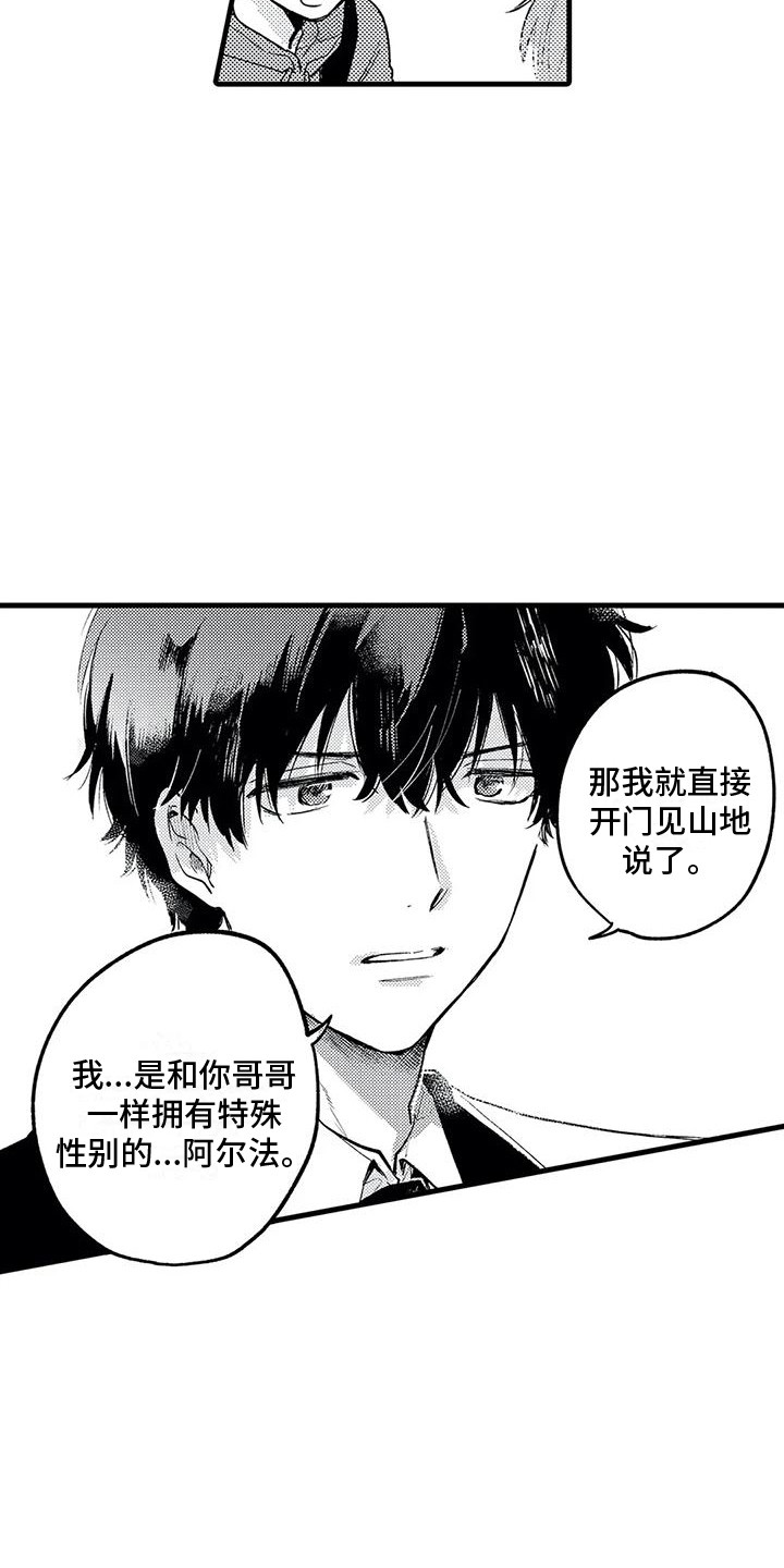 《最后的欧米伽》漫画最新章节第23章：开门见山免费下拉式在线观看章节第【2】张图片