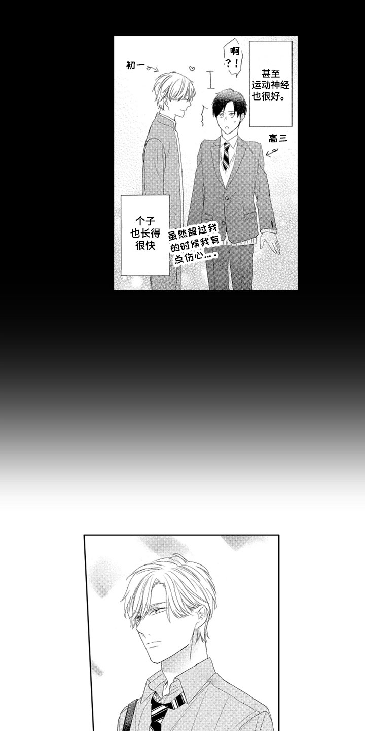 《慢性沉沦》漫画最新章节第3章：帅气弟弟免费下拉式在线观看章节第【12】张图片