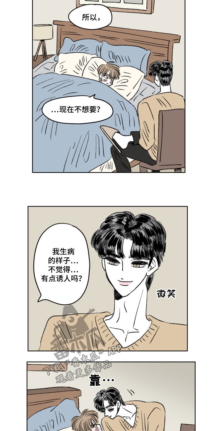 《恋爱三角》漫画最新章节第13章：分量免费下拉式在线观看章节第【6】张图片