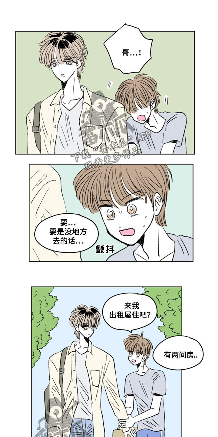 《恋爱三角》漫画最新章节第16章：室友免费下拉式在线观看章节第【3】张图片