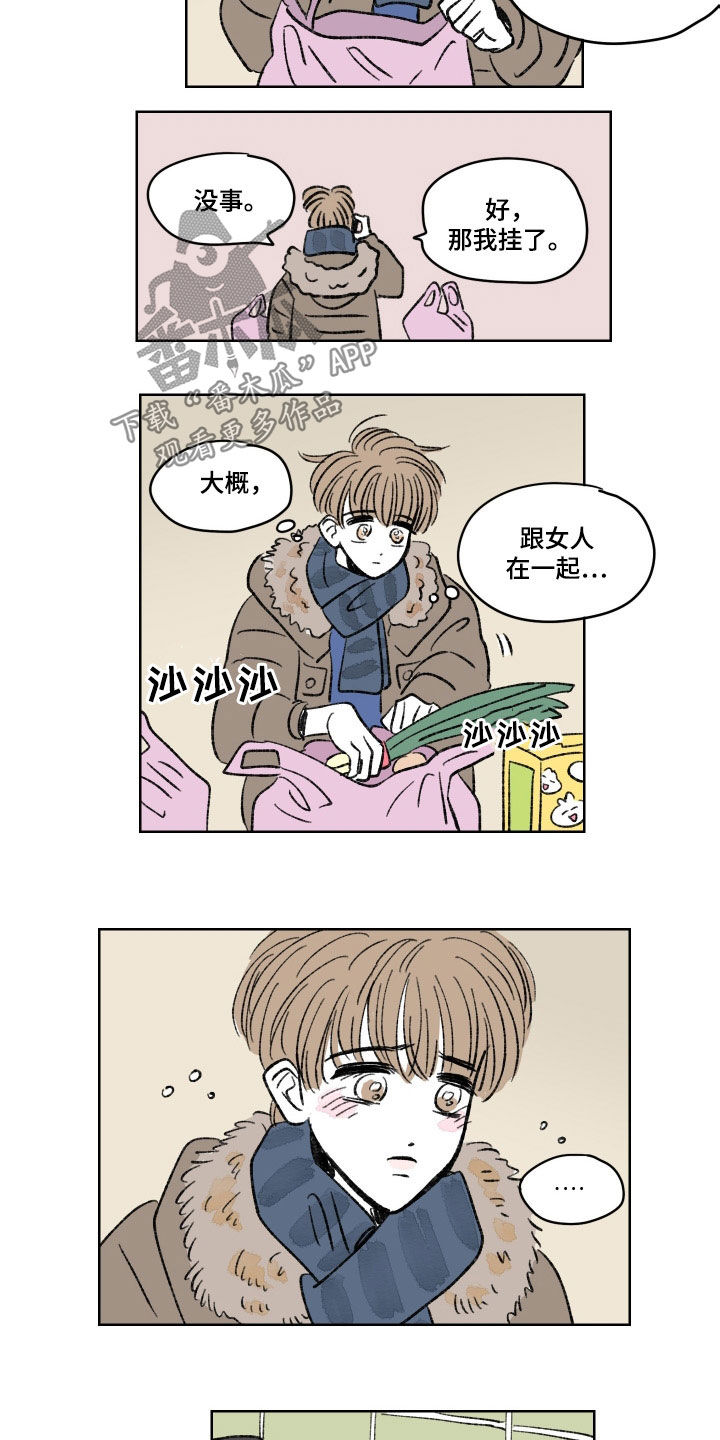 《恋爱三角》漫画最新章节第18章：留学免费下拉式在线观看章节第【6】张图片