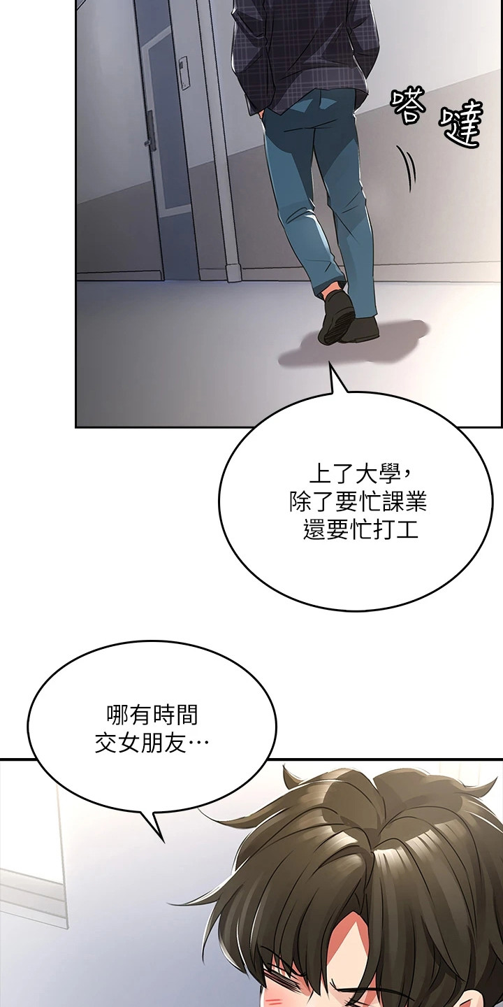 《意外相遇》漫画最新章节第1章：工读生免费下拉式在线观看章节第【4】张图片