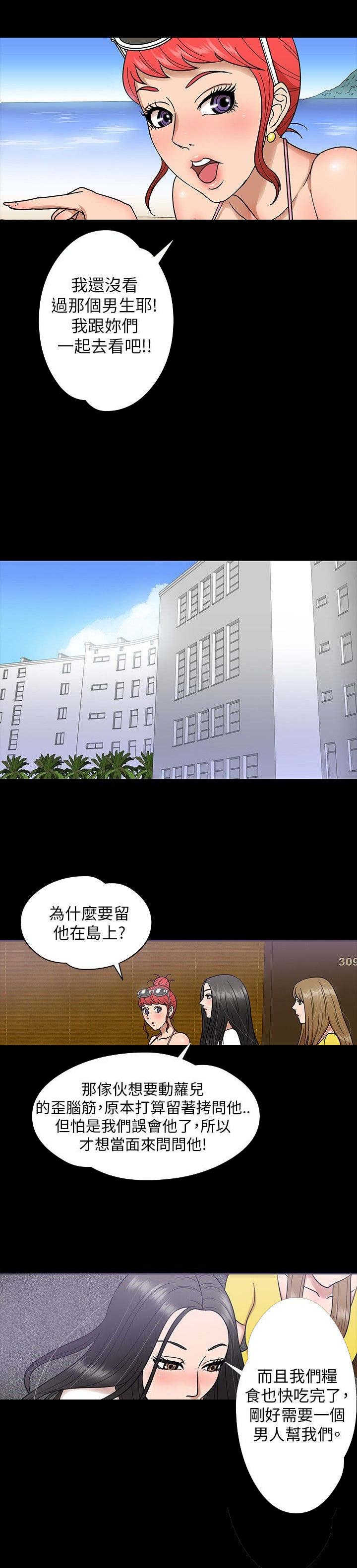 《神秘小岛》漫画最新章节第6章：围观免费下拉式在线观看章节第【15】张图片