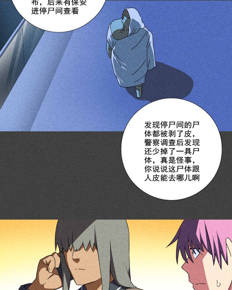 《入夜讲诡》漫画最新章节第46章：停尸间剥皮案（下）免费下拉式在线观看章节第【4】张图片