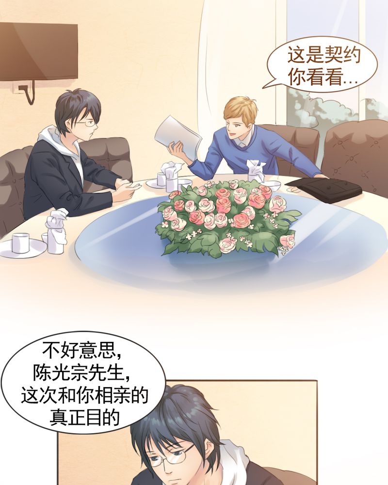 《契约凤凰男》漫画最新章节第1章：相亲现场免费下拉式在线观看章节第【24】张图片