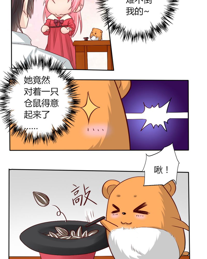 《魔力茉莉的奇幻爱情》漫画最新章节第8章：我竟然输给一只仓鼠免费下拉式在线观看章节第【13】张图片