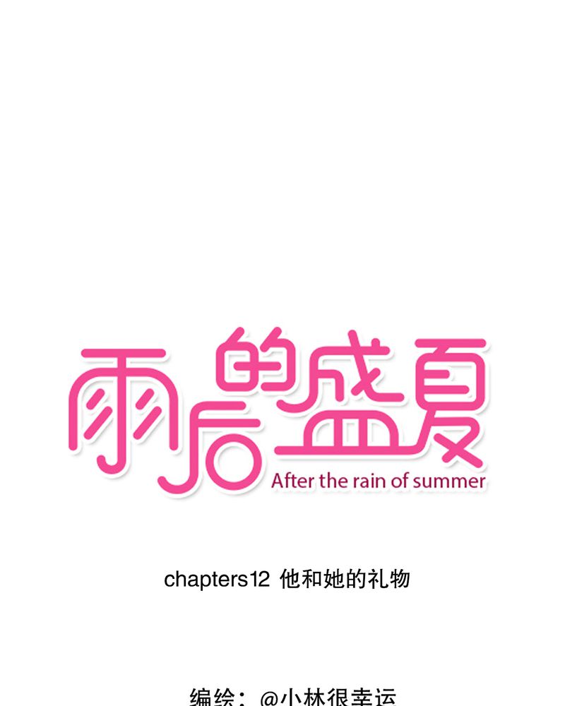 雨后的盛夏-第12章：他和她的礼物全彩韩漫标签