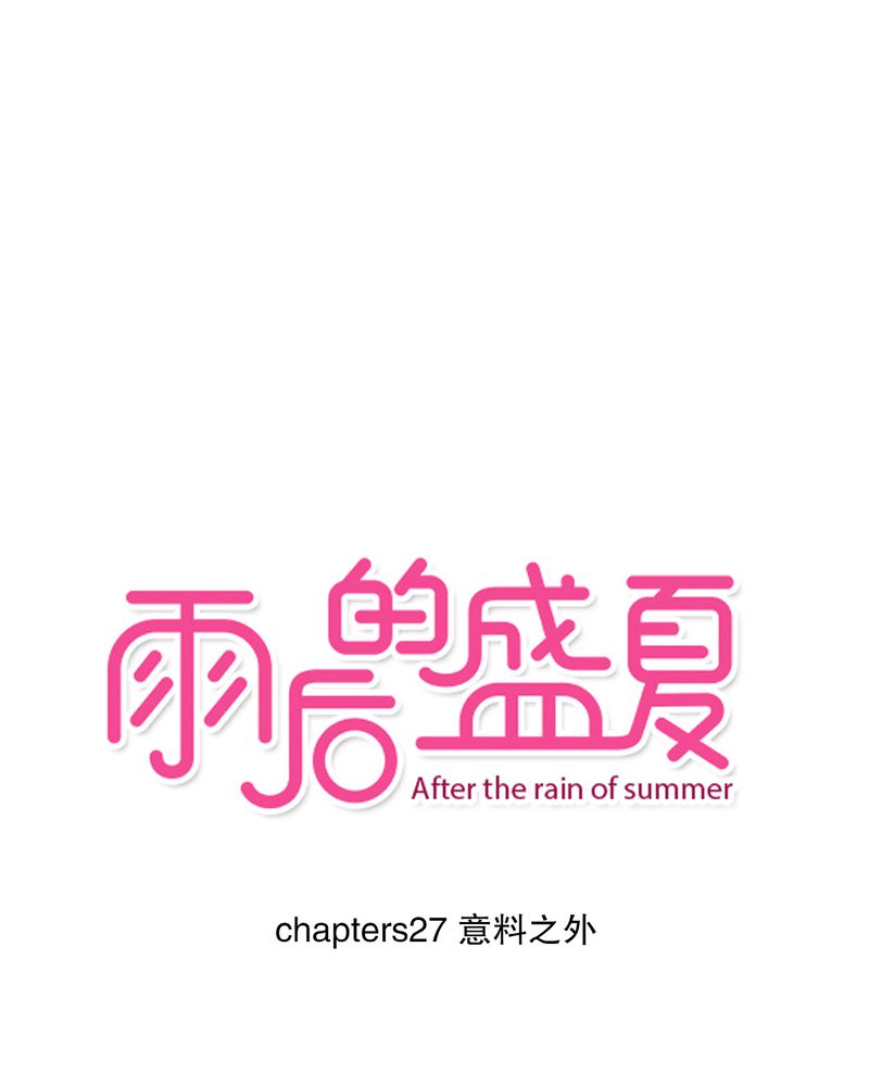 雨后的盛夏-第27章：意料之外全彩韩漫标签