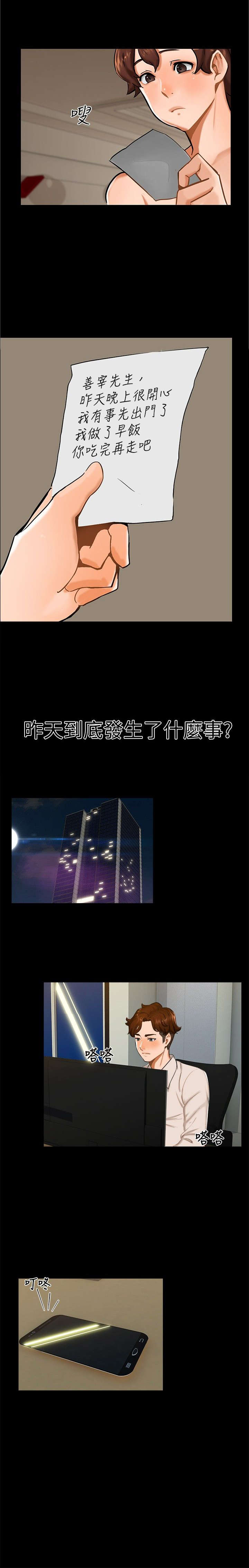 隔墙所爱-第10章：昨晚？全彩韩漫标签