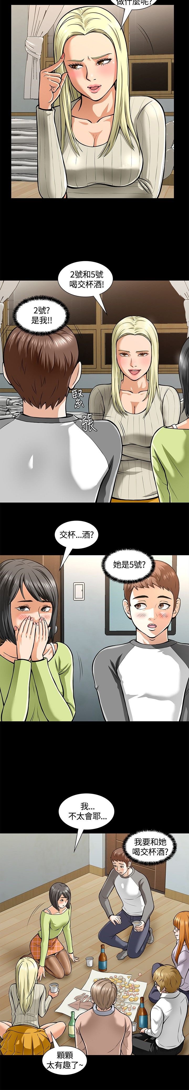 《大学室友》漫画最新章节第6章：酒会开始免费下拉式在线观看章节第【8】张图片