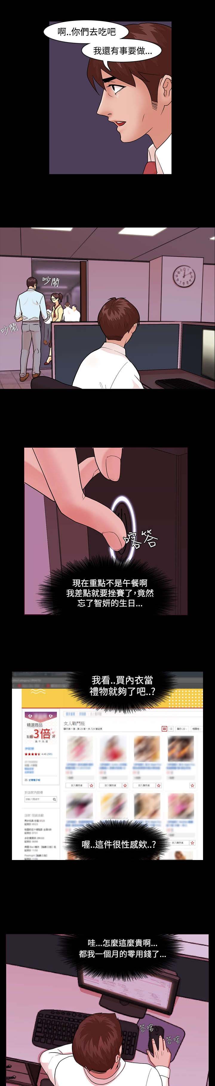 《升职攻略》漫画最新章节第4章：生日礼物免费下拉式在线观看章节第【8】张图片