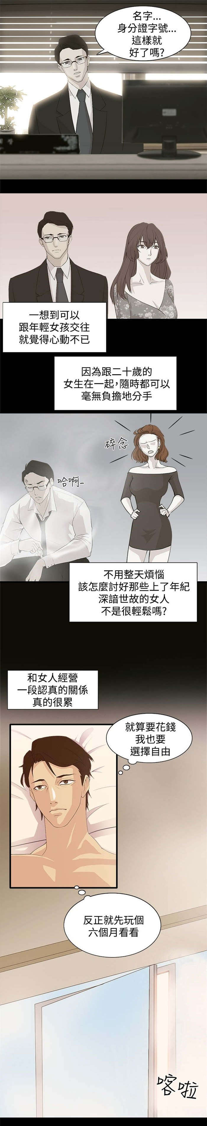 《真爱契约》漫画最新章节第1章：第一次约会免费下拉式在线观看章节第【1】张图片