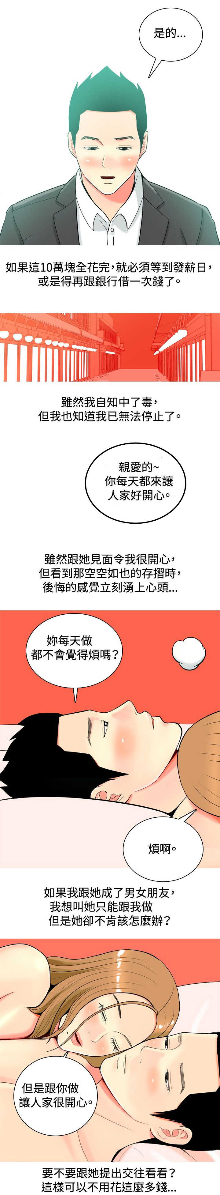 《茶室女》漫画最新章节第13章：上瘾免费下拉式在线观看章节第【2】张图片