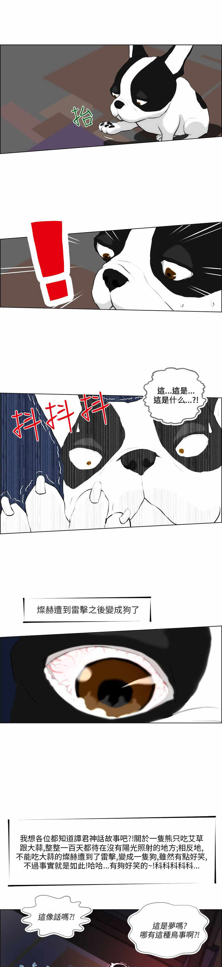 《物种转换》漫画最新章节第1章：雷击免费下拉式在线观看章节第【2】张图片