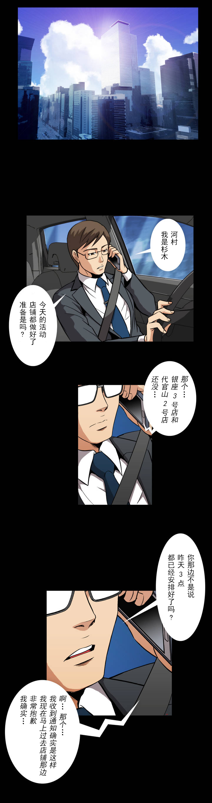 《杉本课长》漫画最新章节第4章：打招呼免费下拉式在线观看章节第【6】张图片