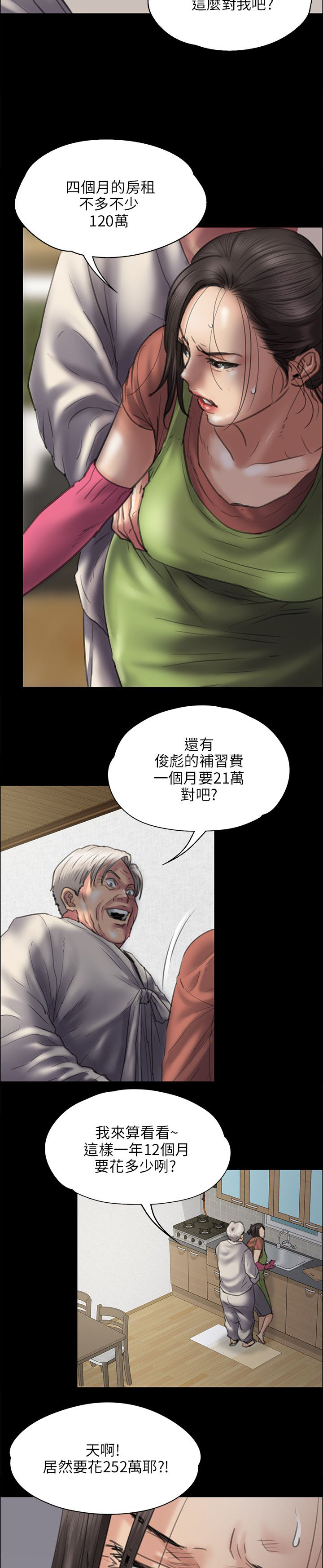 《隐忍》漫画最新章节第83章：屈辱免费下拉式在线观看章节第【8】张图片