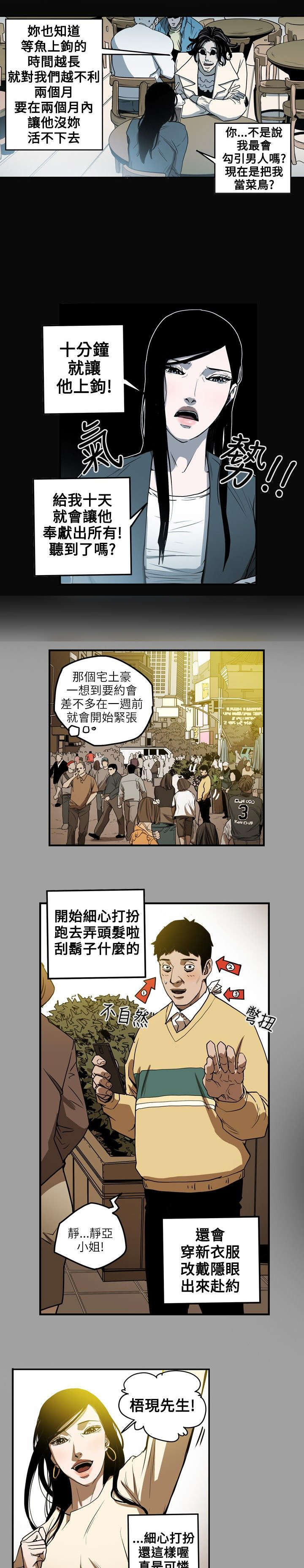 《温柔的骗局》漫画最新章节第12章：第一个目标免费下拉式在线观看章节第【2】张图片