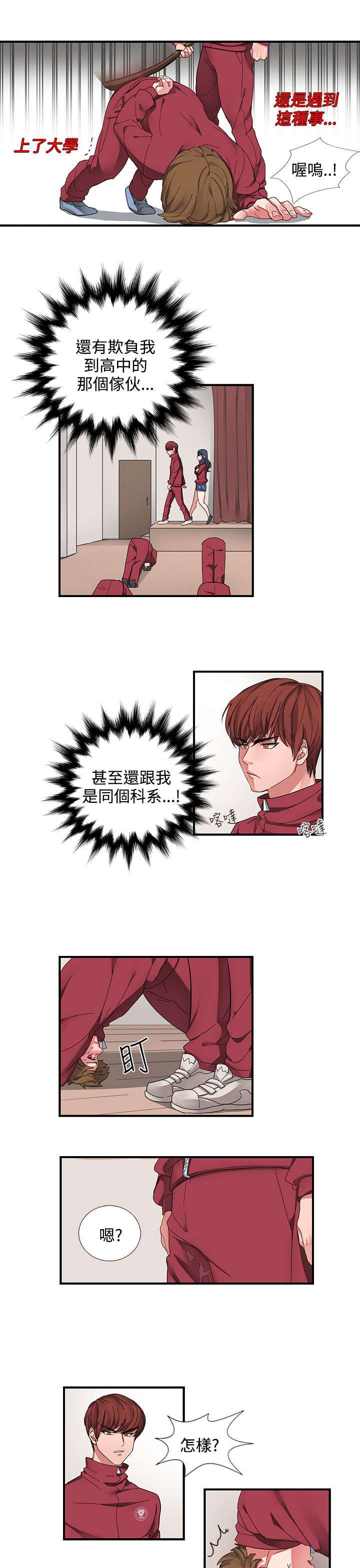 《卑劣的惩罚》漫画最新章节第1章：屈辱免费下拉式在线观看章节第【4】张图片