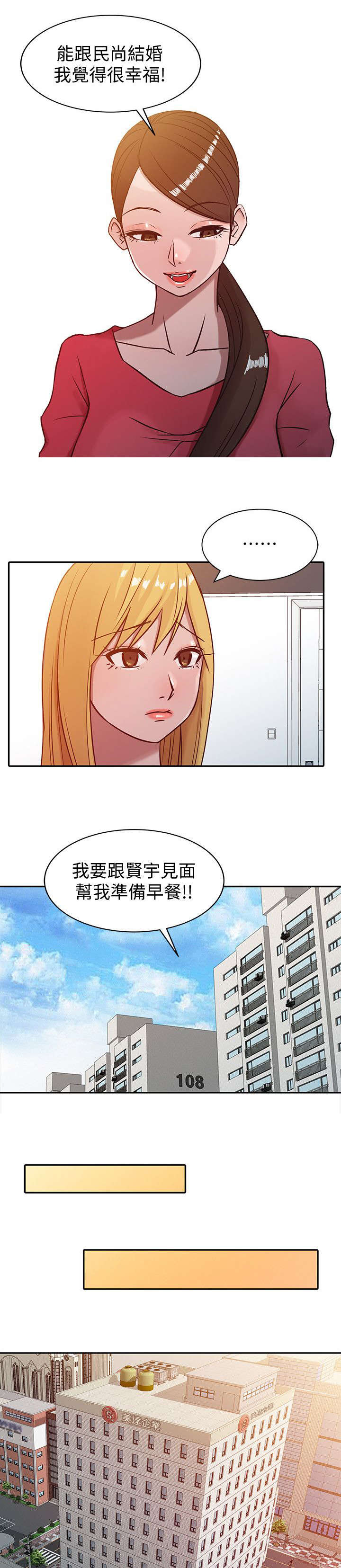 《受制于他》漫画最新章节第6章：她的男友免费下拉式在线观看章节第【12】张图片