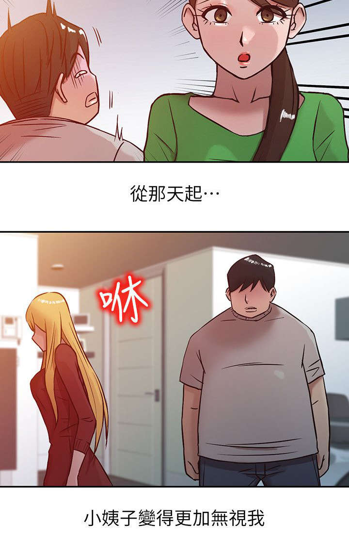 《受制于他》漫画最新章节第8章：妻子的秘密免费下拉式在线观看章节第【9】张图片