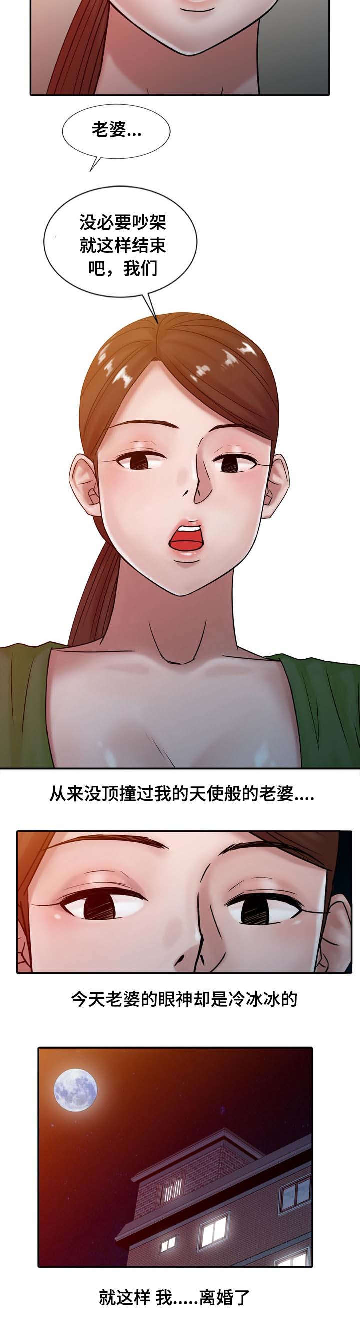 《受制于他》漫画最新章节第23章：离婚免费下拉式在线观看章节第【1】张图片