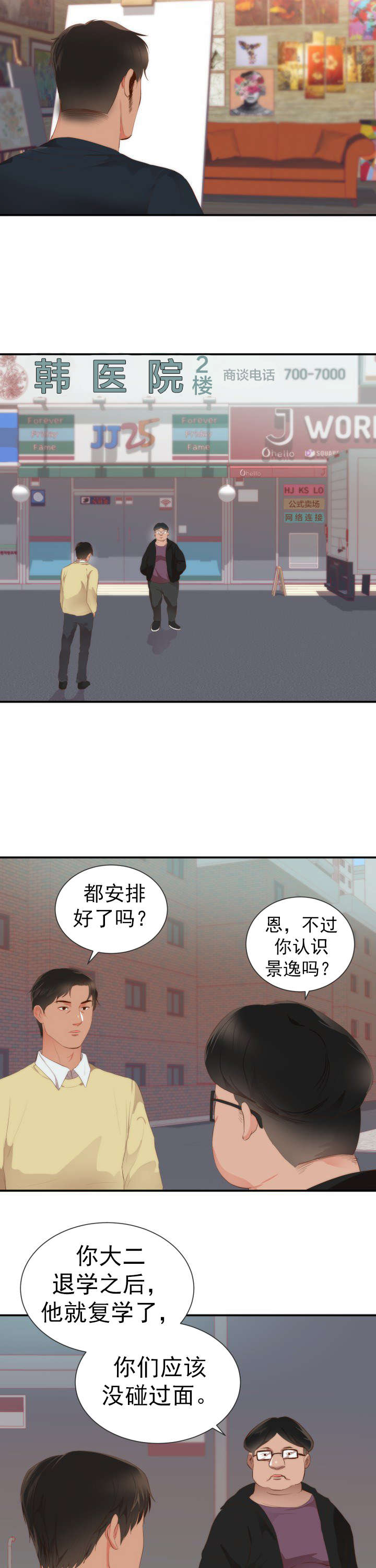 《替身初恋》漫画最新章节第28章：模特免费下拉式在线观看章节第【6】张图片