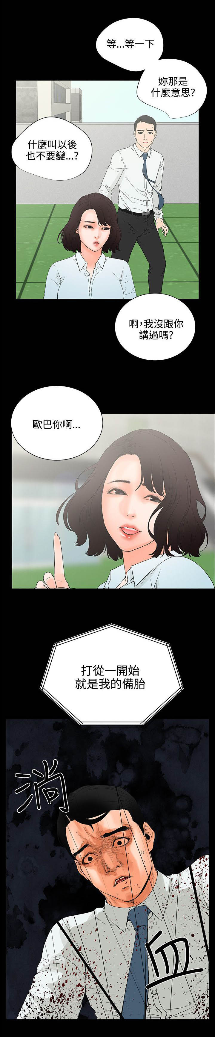 《再会前任》漫画最新章节第9章：备胎免费下拉式在线观看章节第【1】张图片