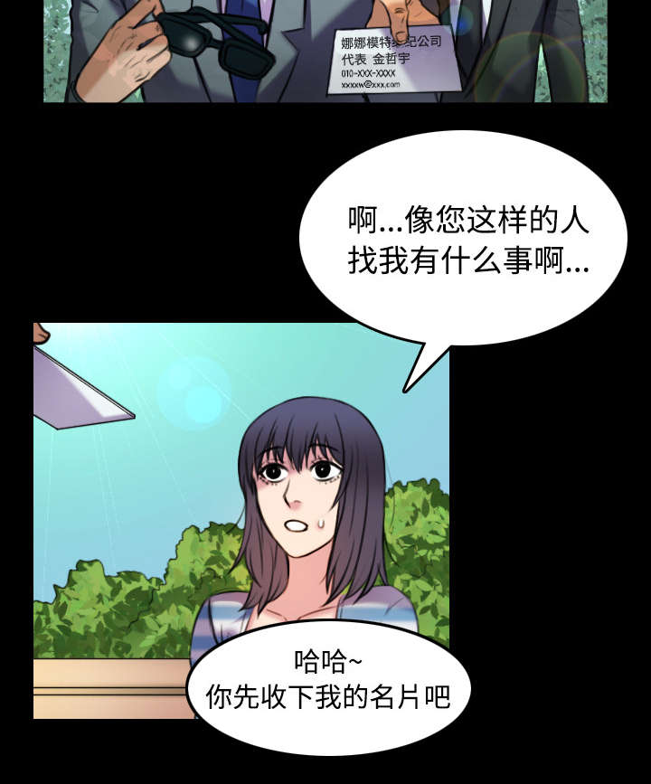 《复仇之岛》漫画最新章节第38章：星探免费下拉式在线观看章节第【11】张图片