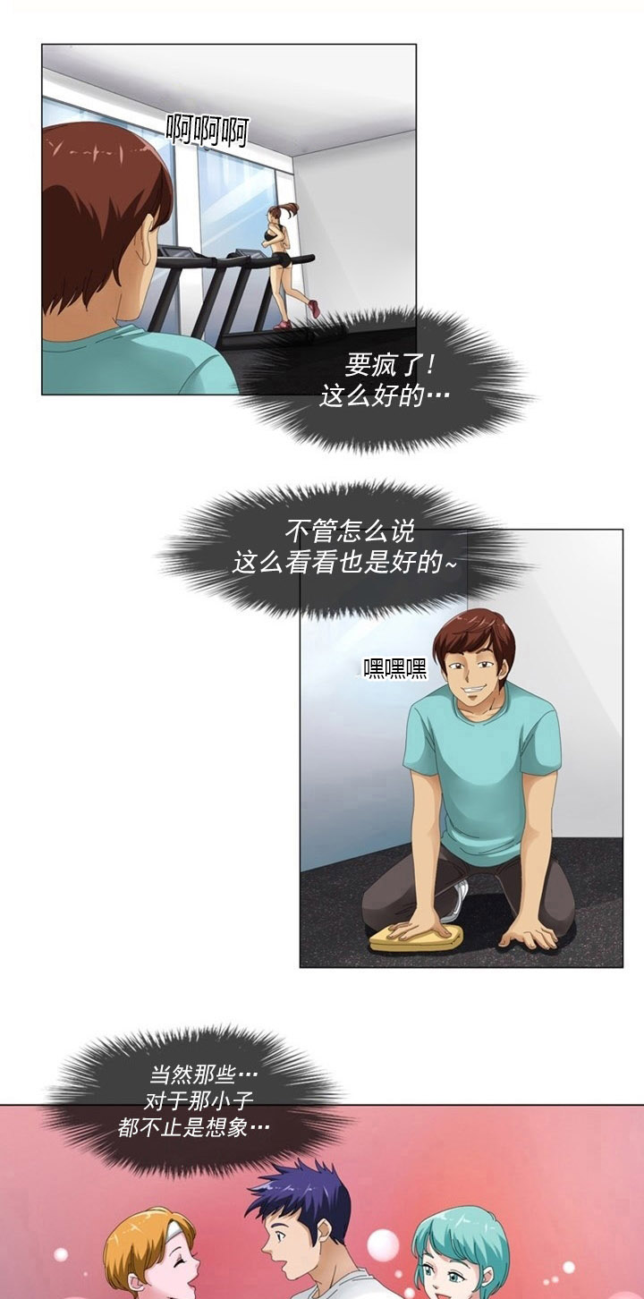 《神奇装置》漫画最新章节第1章：偷窥免费下拉式在线观看章节第【9】张图片