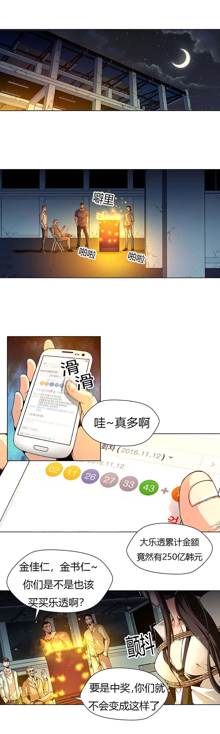 《监禁庄园》漫画最新章节第2章：受辱免费下拉式在线观看章节第【12】张图片