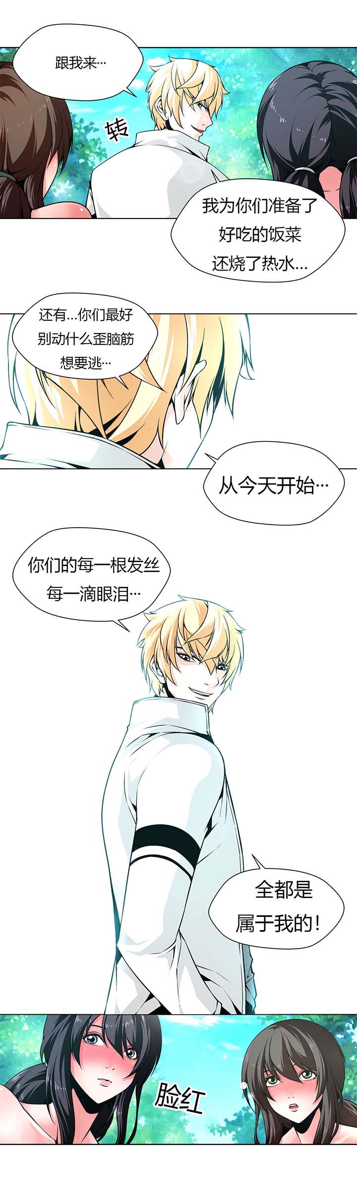 《监禁庄园》漫画最新章节第4章：到达别墅免费下拉式在线观看章节第【3】张图片