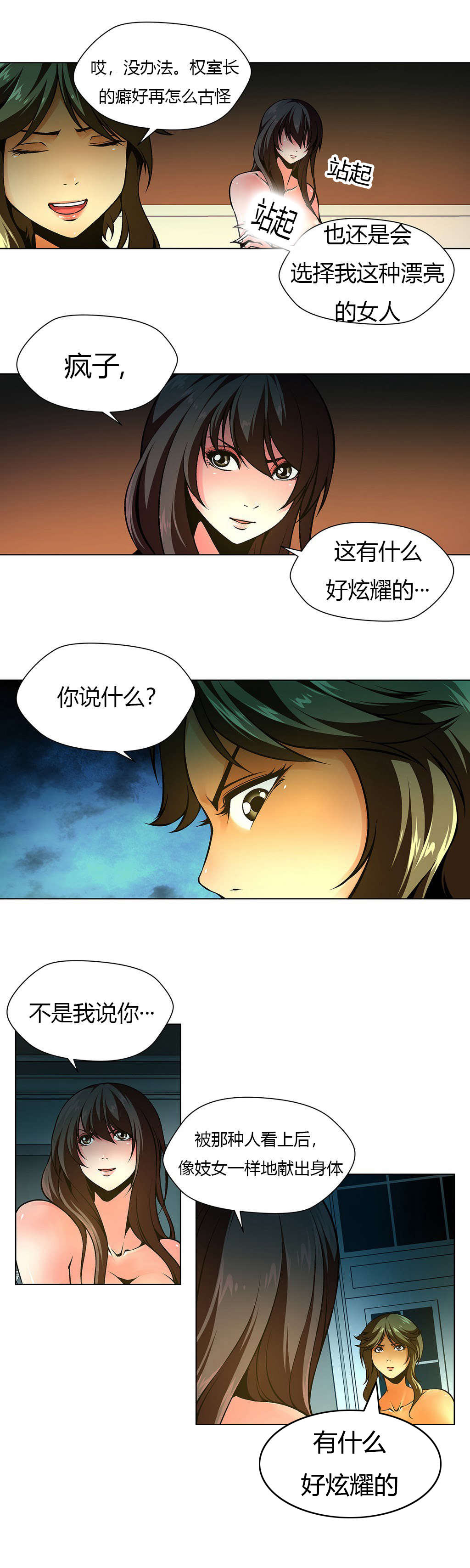 《监禁庄园》漫画最新章节第13章：大姐维纳斯免费下拉式在线观看章节第【4】张图片