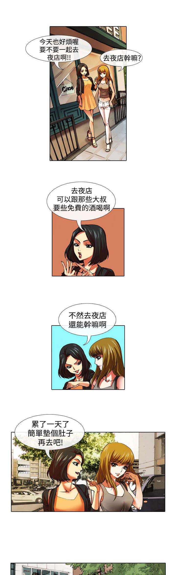 《打造女团》漫画最新章节第23章：夜店免费下拉式在线观看章节第【10】张图片