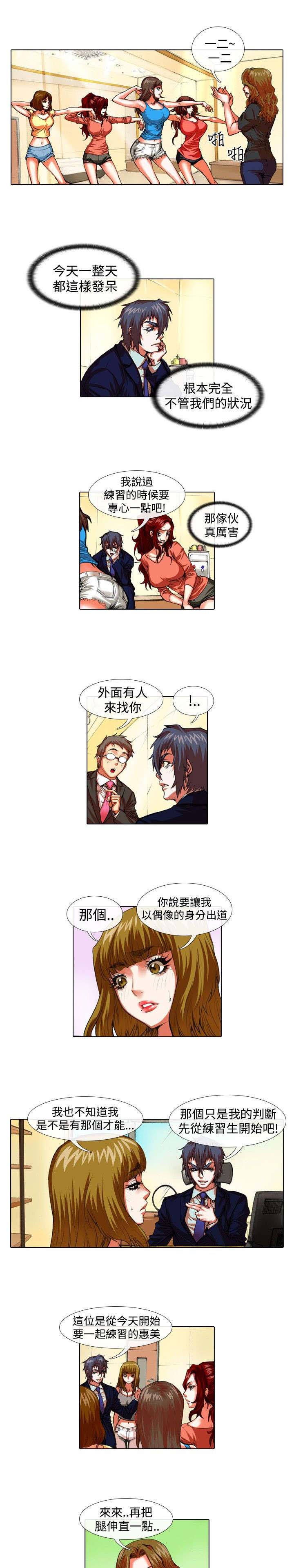 《打造女团》漫画最新章节第25章：上门免费下拉式在线观看章节第【3】张图片