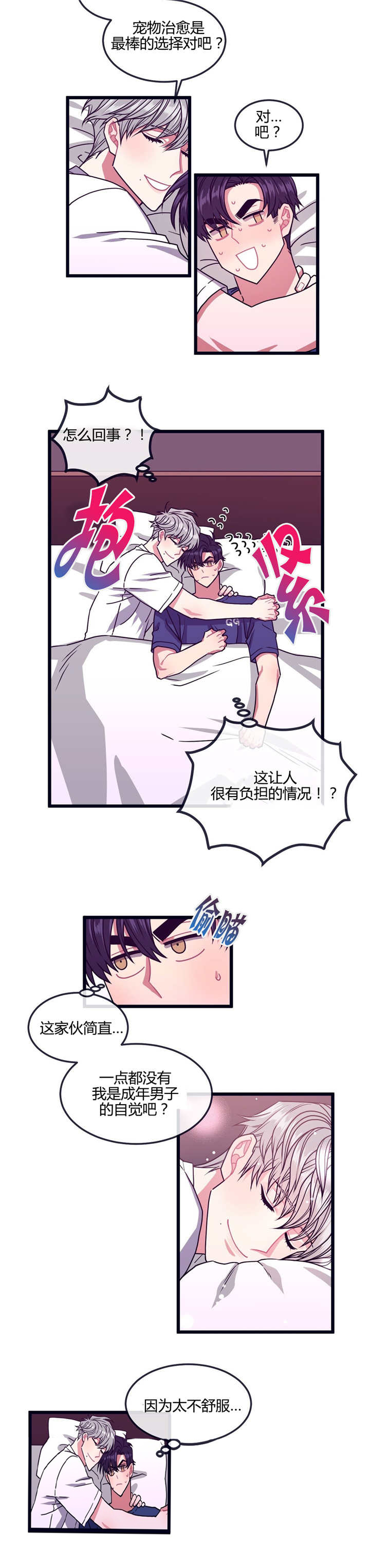 《萌犬小白》漫画最新章节第11章：宠物治愈免费下拉式在线观看章节第【8】张图片