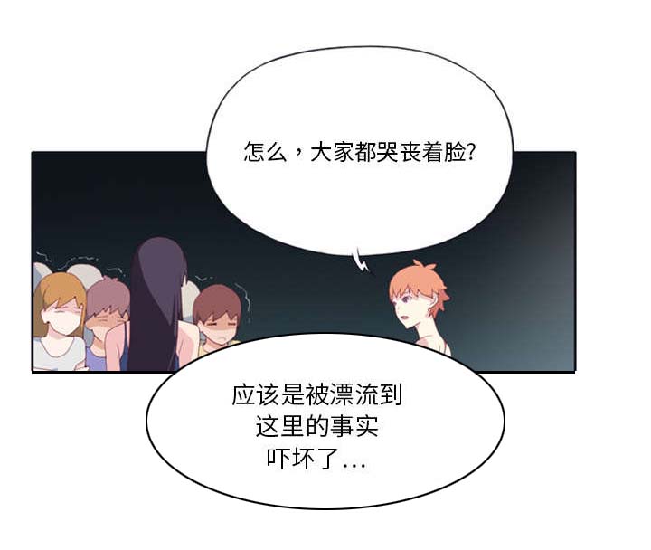 《红人岛》漫画最新章节第4章：孤岛免费下拉式在线观看章节第【10】张图片