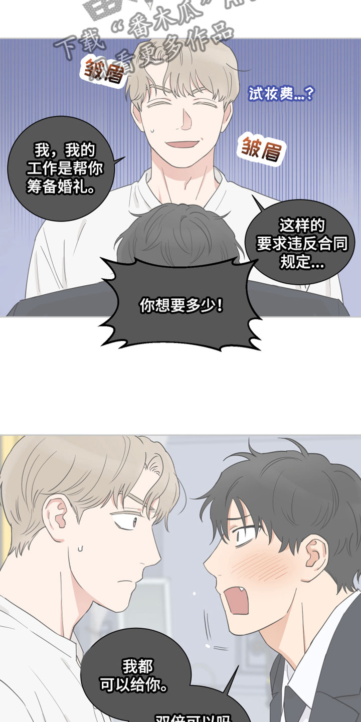 《婚姻选择》漫画最新章节第9章：试穿免费下拉式在线观看章节第【2】张图片