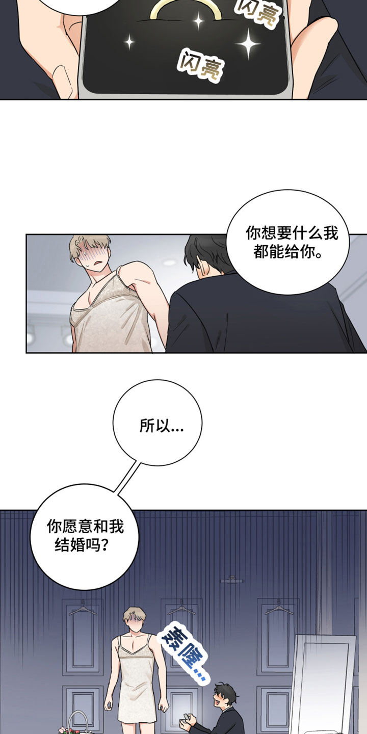 《婚姻选择》漫画最新章节第10章：求婚免费下拉式在线观看章节第【2】张图片