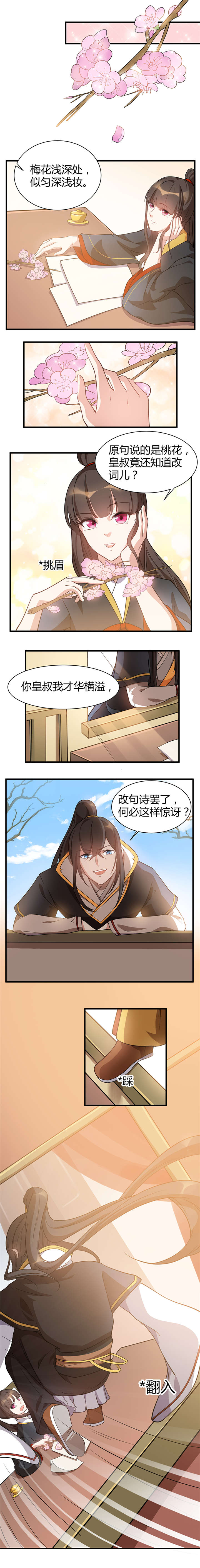 《寡人有疾，其名相思》漫画最新章节第20章：皇叔，走门不好吗免费下拉式在线观看章节第【4】张图片