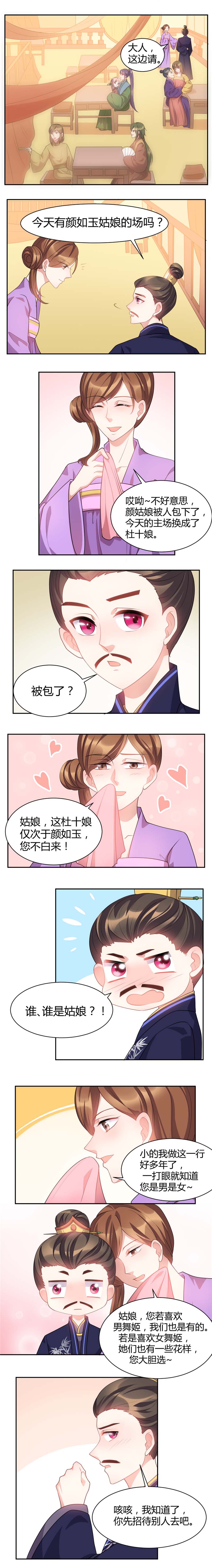 《寡人有疾，其名相思》漫画最新章节第30章：姑娘，可喜欢男舞姬免费下拉式在线观看章节第【3】张图片