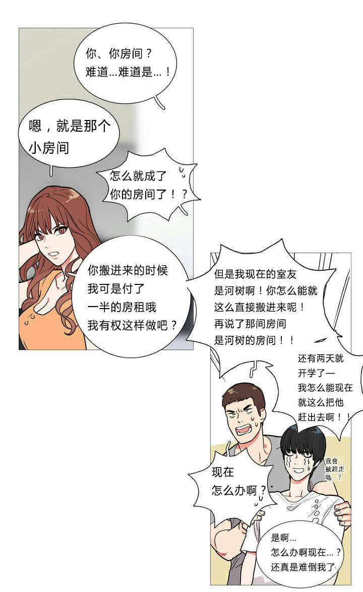 《听命于她》漫画最新章节第1章：同居免费下拉式在线观看章节第【8】张图片