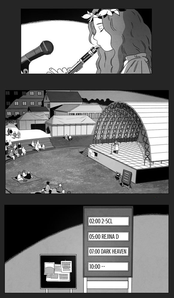 《黄白之界》漫画最新章节第9章：无法上台免费下拉式在线观看章节第【21】张图片