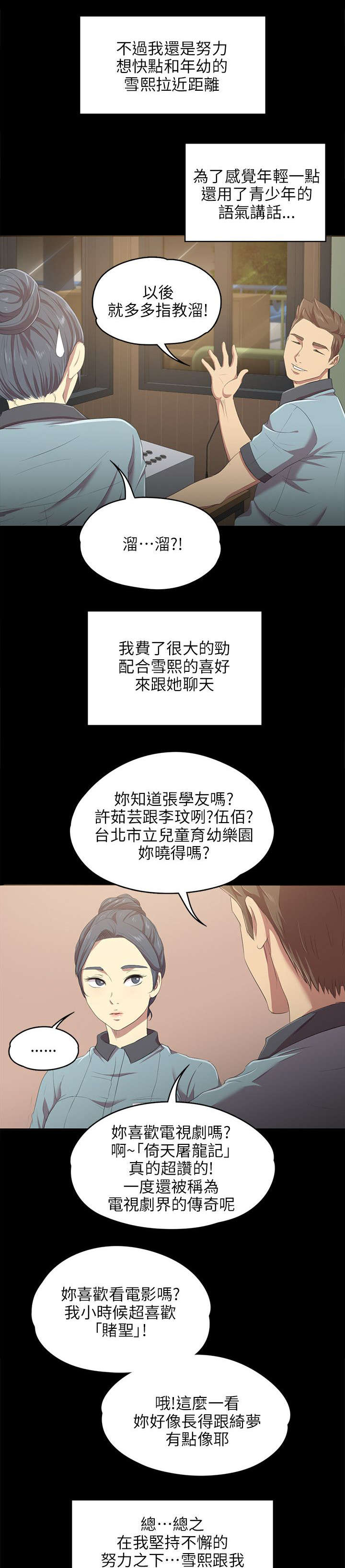 《昼夜分工》漫画最新章节第2章：实习生免费下拉式在线观看章节第【4】张图片