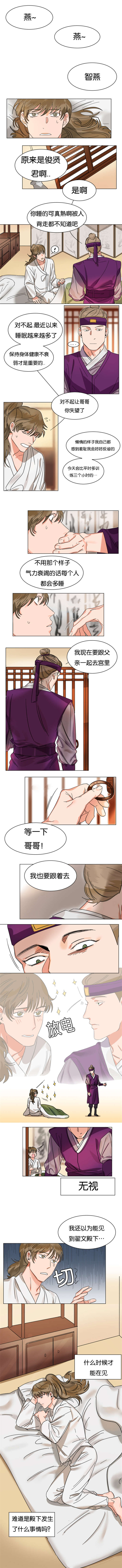 《智燕》漫画最新章节第6章：殿下到来免费下拉式在线观看章节第【2】张图片