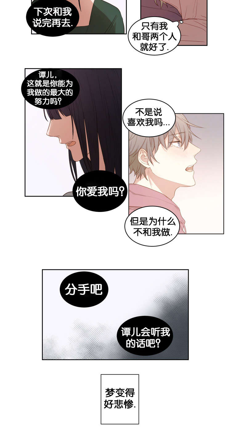 《赏罚关系》漫画最新章节第15章：梦免费下拉式在线观看章节第【1】张图片