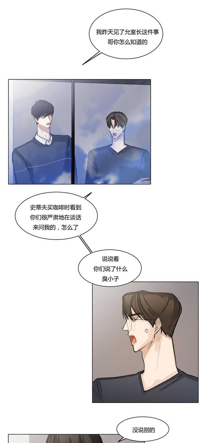 《选角》漫画最新章节第42章：变疏远了免费下拉式在线观看章节第【13】张图片