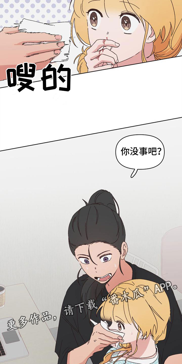 《明星攻略》漫画最新章节第27章：流鼻血免费下拉式在线观看章节第【2】张图片